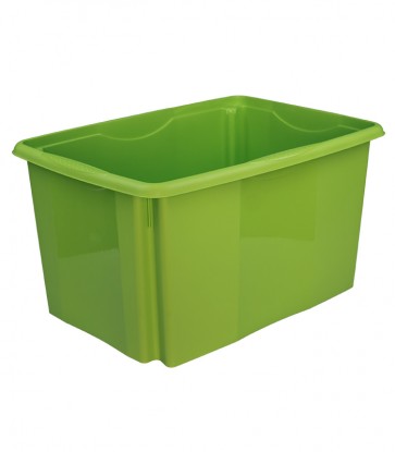 Plastový box Colours, 45 l, zelený, 55x39,5x29,5 cm - POSLEDNÝCH 22 KS