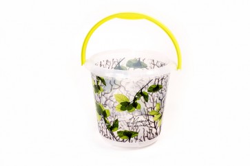 Plastové vedro Fashion "Svieži Motív", 30x28 cm, Objem 10l - POSLEDNÝ 1 KS