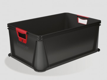 Plastový box Eurobox 45 l, grafit - POSLEDNÉ 4 KS
