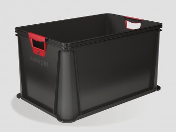 Plastový box Eurobox 64 l, grafit, 59x39x32 cm