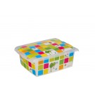Plastový box Fashion, "KIDS", 39x29x14 cm - POSLEDNÉ 2 KS
