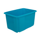 Plastový box Colours, 45 l, modrý, 55x39,5x29,5 cm - POSLEDNÝ 1 KS
