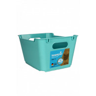 Plastový box LOFT 20 l, modrý, 40x28x25 cm   POSLEDNÝCH 7 KS