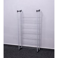 Kovový botník Praktik, 92x46x21 cm, 14 párov topánek