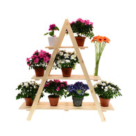 Drevený stojan na kvety 113x101x26 cm