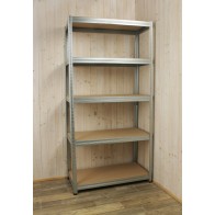 Kovový regál Helios, 5 políc, 213x120x50 cm, 175 kg
