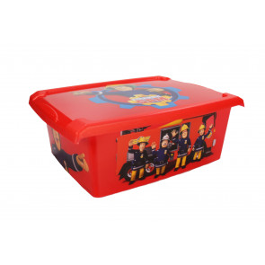 Plastový box Fashion, "Hasič Sam", 39x29x14 cm   POSLEDNÉ 3 KS