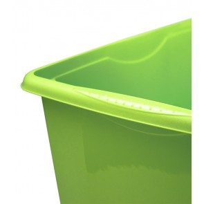 Plastový box Colours, 45 l, zelený, 55x39,5x29,5 cm - POSLEDNÝCH 22 KS