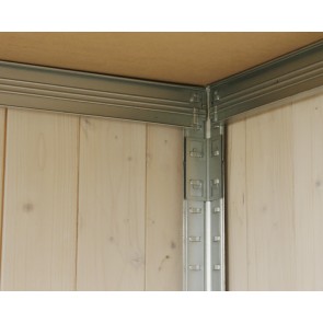 Kovový regál Helios, 4 police, 180x90x50 cm, 175 kg
