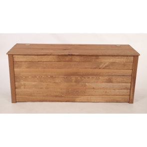 DREVENÁ ÚLOŽNÁ TRUHLA PALISANDER 200L, 48x115x39cm