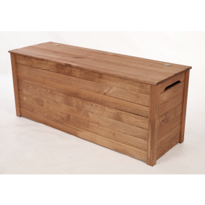 DREVENÁ ÚLOŽNÁ TRUHLA PALISANDER 200L, 48x115x39cm