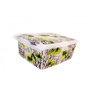 Plastový box Fashion, "Spring", 39x29x14cm - POSLEDNÉ 2 KS