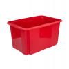 Plastový box Colours, 45 l, červený, 55x39,5x29,5 cm POSLEDNÝCH 6 KS