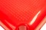 Plastový taburet červený, 36,5x30x24 cm - POSLEDNÉ 2 KS