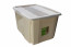 Plastový box Colours, 45 l, krémový s vrchnákom