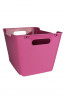 Plastový box LOFT 12 l, ružový, 35,5x23,5x20 cm