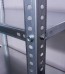 Kovový regál Metal, 4 police, 150x100x40 cm, 100 kg