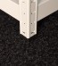 Kovový regál Vega, 5 políc, 180x60x40 cm, 150 kg, biely