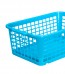 Plastový košík, stredný, modrý, 30x20x11 cm   POSLEDNÝCH 30 KS