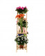 Drevený stojan na kvety 113x101x26 cm