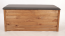 DREVENÁ ÚLOŽNÁ TRUHLA S POLSTROVANÍM, PALISANDR 270L, 51x115x52 cm