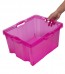 Plastový box Multi XL, svieža ružový, bez veka - POSLEDNÝCH 9 KS