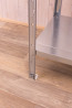 Kovový regál Idea, 5 políc, 240x80x60 cm, 150kg