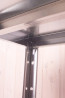 Kovový regál Idea, 8 polic, 300x120x40 cm, 120kg