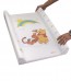 Detská prebaľovacia podložka Medvedík Pú v bielej farbe s metrom - 70x50x10 cm