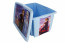 Plastový box Frozen, 45 l, modrý s vekom, 55x39,5x29,5 cm 