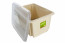 Plastový box Colours, 15 l, krémový s vekom 