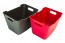 Plastový box LOFT 1,8 l, tmavo červený, 19,5x14x10 cm. POSLEDNÝ 4 KS