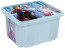 Plastový box Frozen, 24 l, svetlo modrý s vekom, 42,5 x 35,5 x 22,5 cm