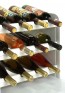 Regál na víno ​​Roder, na 12 fliaš, odtieň Provance - biely, 38x42x27 cm
